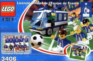 Набор LEGO Equipe de France Team Bus