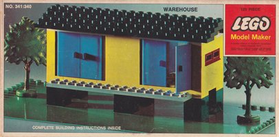 Набор LEGO 341-3 Warehouse