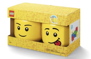 Набор LEGO Storage Head Combo (Boy and Silly)