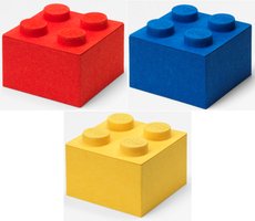 Набор LEGO Storage Brick 2 x 2 Felt (All Colors)