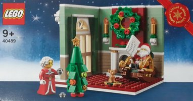 Набор LEGO 40489 Mr. and Mrs. Claus' Living Room