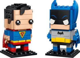 Набор LEGO 40859 Фигурки Супермена и Бэтмена из золотого века комиксов
