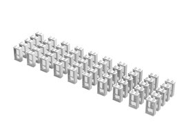 Набор LEGO 460-2W 1 x 2 x 3 Doors Refill, White