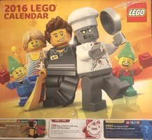 Набор LEGO 2016 Wall Calendar