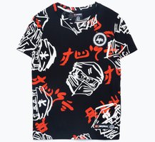 Набор LEGO HYPE X LEGO NINJAGO Black Just Hype Faces T-Shirt