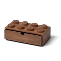 Набор LEGO Wooden Desk Drawer 2 x 4 (Dark Oak)