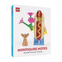 Набор LEGO Minifigure Notes: 20 Notecards and Envelopes