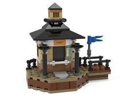 Набор LEGO 5009157 Amelia Ticket Booth