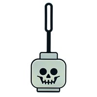 Набор LEGO 5009498 Skeleton Head Glow-in-the-Dark Bag Tag