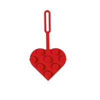 Набор LEGO 3x3 Heart Red Bag Tag