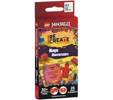 Набор LEGO Ninjago: Dragons Rising: ReCreate Activity Cards: Ninja Adventures