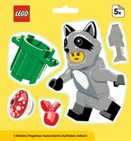 Набор LEGO Raccoon Costume Fan Stickers