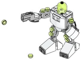Набор LEGO 552403 Z-Blob the Robot