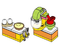 Набор LEGO Cake Kitchen