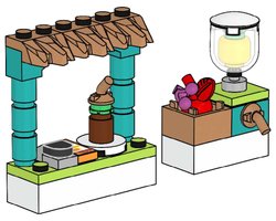 Набор LEGO Smoothie Booth