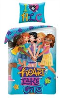 Набор LEGO 5902729044028 Friends Heart Lake City Duvet Set