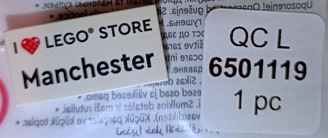 Набор LEGO I [Heart] LEGO Store Manchester Tile