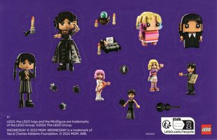 Набор LEGO 6550462 Wednesday Stickers