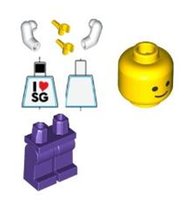 Набор LEGO 6606280 Building our Singapore Together