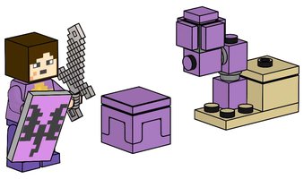 Набор LEGO 662413 End Warrior and Shulker