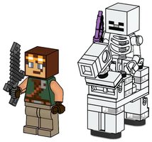 Набор LEGO 662509 Hero with Skeleton and Skeleton Horse
