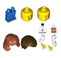 Набор LEGO 6649684 I Love Malaysia Minifigures