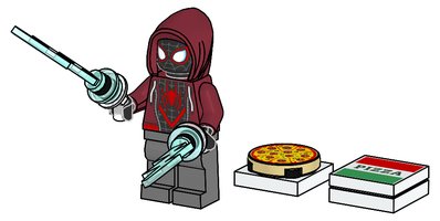 Набор LEGO 682503 Miles Morales with Pizza