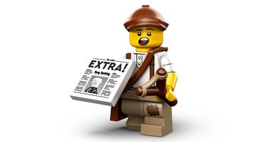 Набор LEGO 71037-12 Newspaper Kid