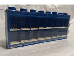 Набор LEGO Minifigure Display Case Large Blue