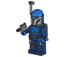 Набор LEGO Mandalorian Nite Owl