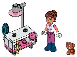 Набор LEGO 951446 Valeria with Puppy