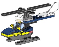Набор LEGO 952402 Police Helicopter