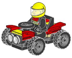Набор LEGO Fire Buggy