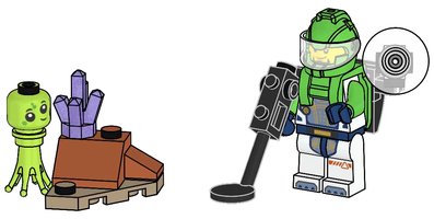 Набор LEGO Space