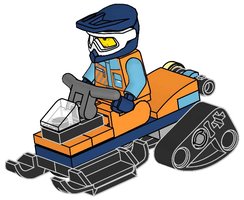 Набор LEGO 952512 Snowmobile