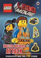 Набор LEGO The LEGO Movie: Master Builders Attack Sticker Activity Book