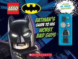 Набор LEGO 9781338641622 DC Comics Batman: Batman's Guide to His Worst Bad Guys