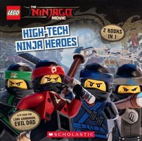 Набор LEGO The Ninjago Movie: High-Tech Ninja Heroes / Lord Garmadon, Evil Dad: 2 Books in 1