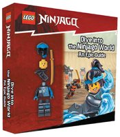 Набор LEGO 9781837250349 Ninjago: Dive Into the Ninja World: An Epic Guide