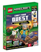 Набор LEGO 9781837252008 Minecraft: Craft Your Quest: A Choose Your Path Experience
