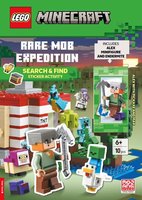 Набор LEGO 9781837252145 Minecraft: Rare Mob Expedition: Search & Find Sticker Activity