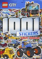 Набор LEGO City: 1001 Stickers - Great Vehicles