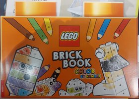 Набор LEGO 9788325349080 Brick Book: Color by Number