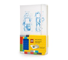 Набор LEGO Ruled Notebook (White)