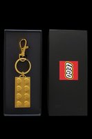 Набор LEGO 2 x 4 Plate - Chrome Gold Key Chain in Presentation Box
