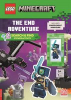 Набор LEGO 9798217121762 Minecraft: The End Adventure: Search & Find Sticker Activity