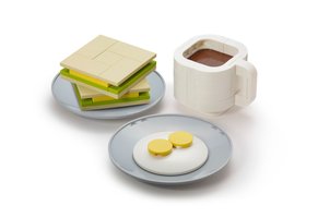 Набор LEGO Singapore: Kaya Toast, Eggs & Kopi Set