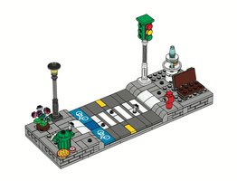 Набор LEGO EG00120 Minifigure Crossing Stand