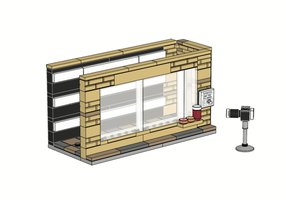 Набор LEGO EG00121 Police Line-up Minifigure Stand