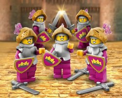 Набор LEGO EG00165 5 x Magenta Knights Bundle